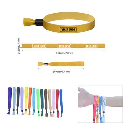 Polyester Disposable Wristband