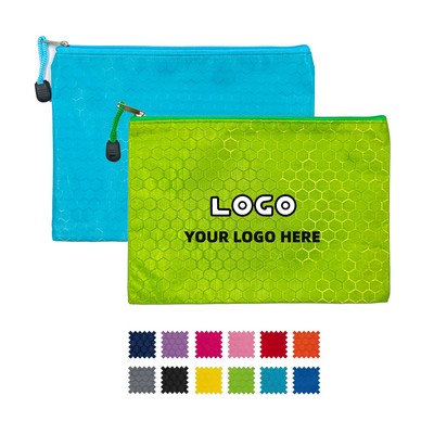 Thick Oxford Waterproof Zipper Bag