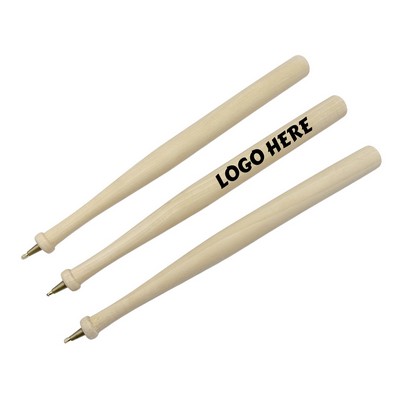 Wooden Baseball Bat Pen-207mm x 15.2mm