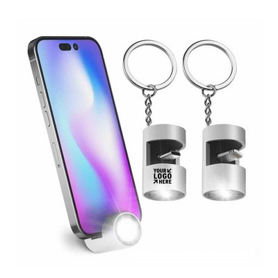 Phone LED Flashlight Keychain