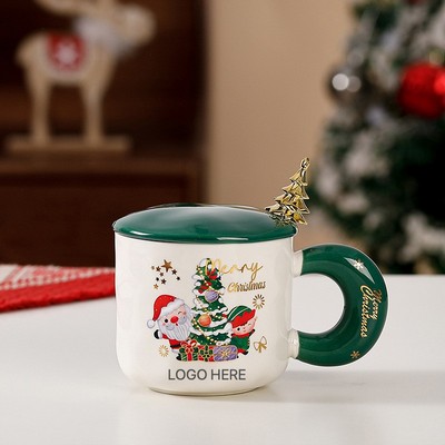 380ml New Christmas Santa Ceramic Mug