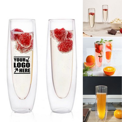 Modern Double-Wall Champagne Tumbler