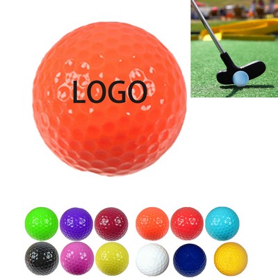 Colorful Golf Balls with Surlyn