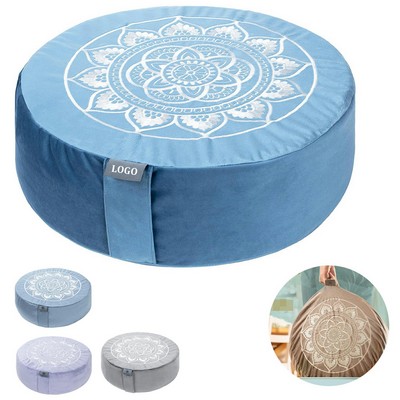 Velvet Buckwheat Meditation Cushion