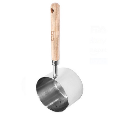 Stainless steel sauce spoon