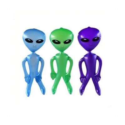Inflatable Martian Aliens Prop Toy Party Favor