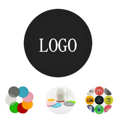 Round Silicone Coaster