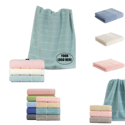 Soft Linen Pure Cotton Bathroom Towel