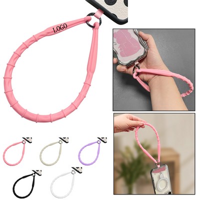 Trendy Silicone Phone Lanyard Strap