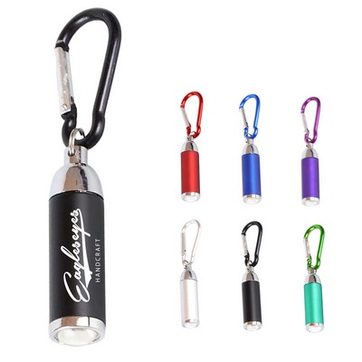 Mini LED Flashlight with Keychain