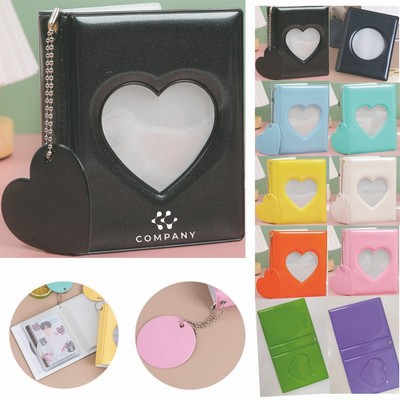 3" Photocard With Heart Pendant 32 Pockets