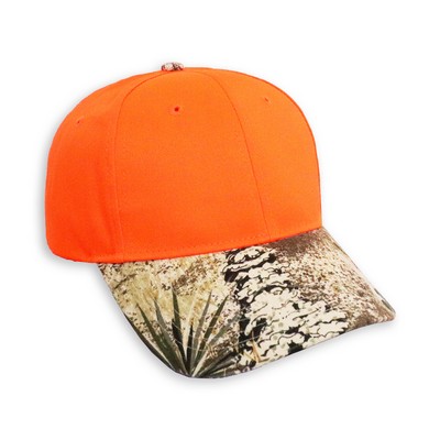 Desert Game® Constructed Polyester Camouflage Bill Cap
