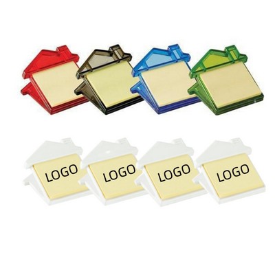 Magnetic House Shaped Notepad Holder