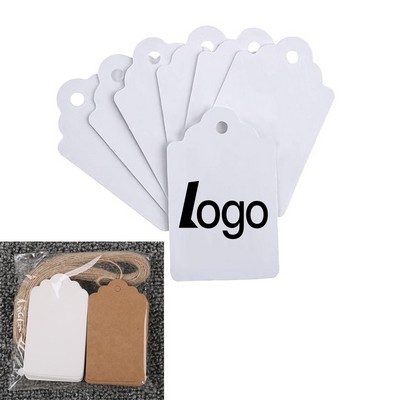 Portable Paper Tag W/String 2''x3''