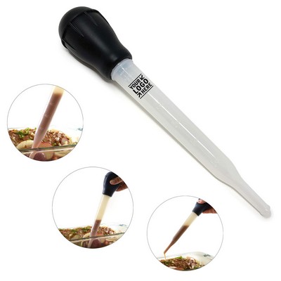 Plastic Heat Resistance Dishwasher Safe Clear Beef Nylon Silicone Bulb Turkey Baster