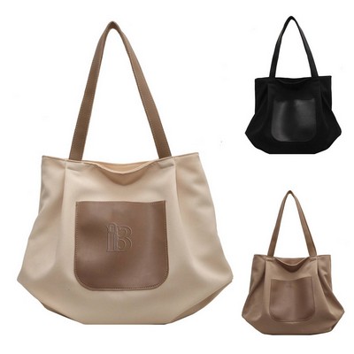 Canvas Large Capacity Casual Shoulder Bag