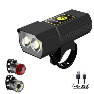 Bicycle lights with tail