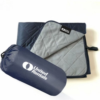 Large Outdoor Waterproof Blanket w/ Fleece