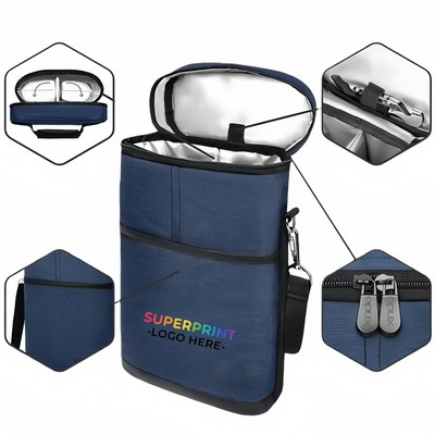 Insulated 2-Bottle Wine Tote