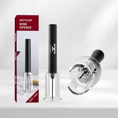 WineVault Pressure Wine Opener â€" Air Pump Technology & Stainless Steel Needle