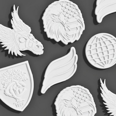 Matte White Flex Patches