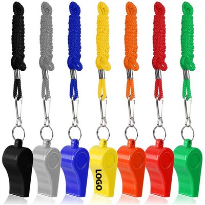 Whistles with Lanyard
