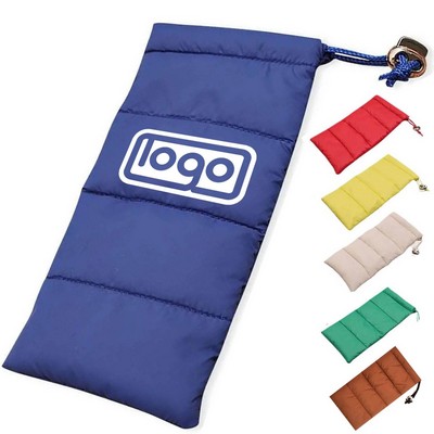 Fashion Puffer Glasses Pouch