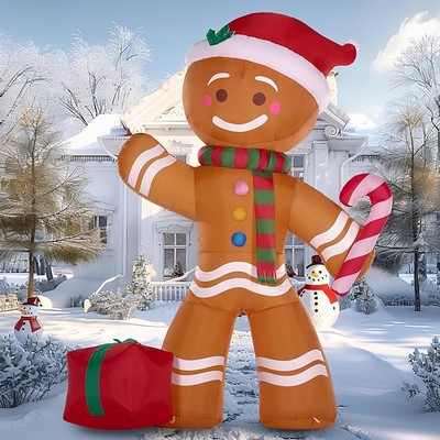 Inflatable Gingerbread Man