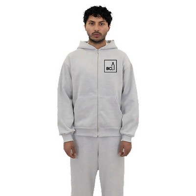 Long Sleeve Heavy Fleece Unisex Zip Up