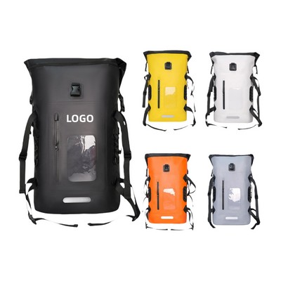 Waterproof Roll-Top Adventure Backpack