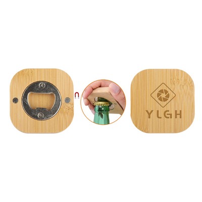 Rounded-Angled Square Bamboo Opener