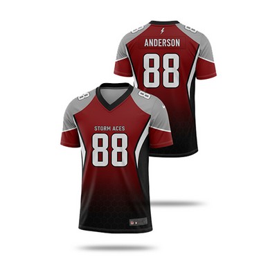Men's & Kids Premium Sub Football Fanwear Jersey w/ Shoulder