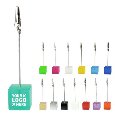 Resin Memo Clip Holder