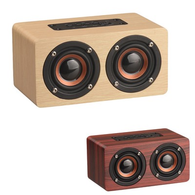 Wood Wireless Wireless Speaker