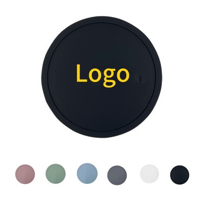 Color Round Silicone Coaster