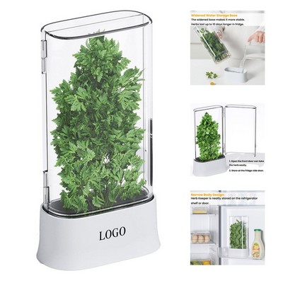 Herb Keeper Freshness Container For Cilantro And Parsley