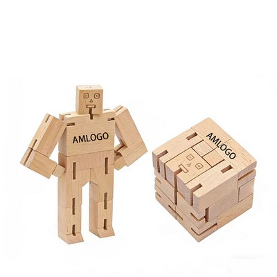 Robo-Cube Puzzle Fidget Toy