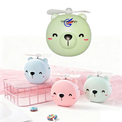 Bear LED Fan Mirror