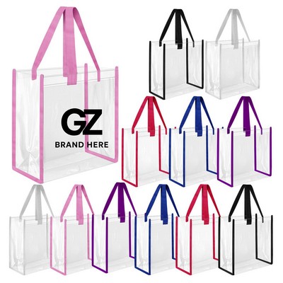Clear Stadium Tote Bag