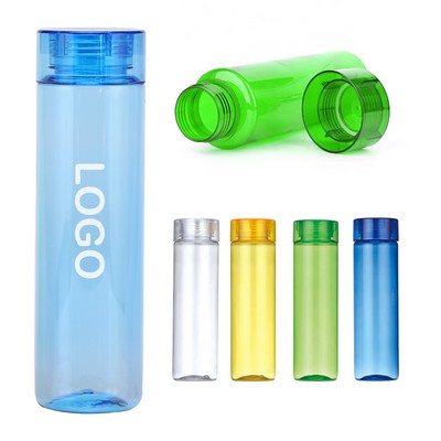 Straight Plastic Water Bottles