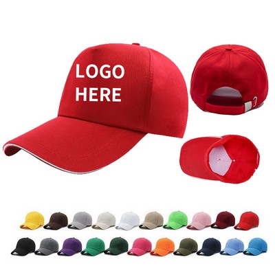 Poly-Cotton Blend Snapback Cap