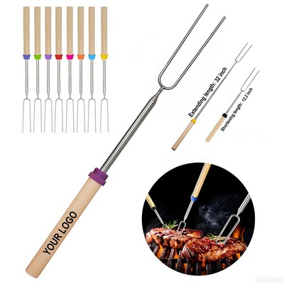 Stainless Steel Telescoping Barbecue Forks