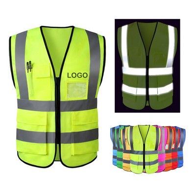 Polyester Reflective Safety Vest
