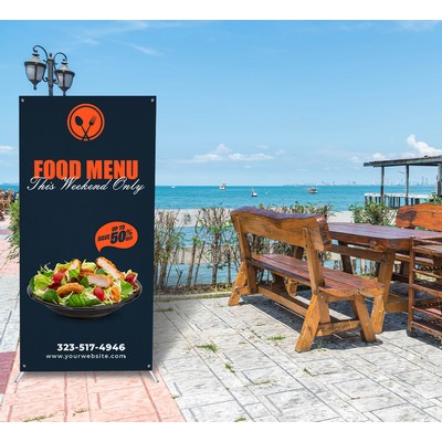 Adjustable X Banner Stands Package (With Lamination)