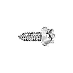 3/4" Slotted Hex Head License Plate Screw