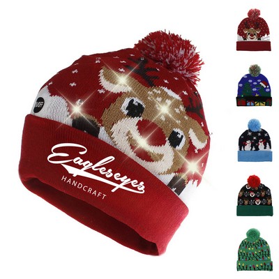 Light-up LED Knit Winter Beanie