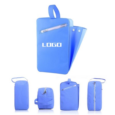 Waterproof Dual-Compartment Swim Bag with Slipper Compartment