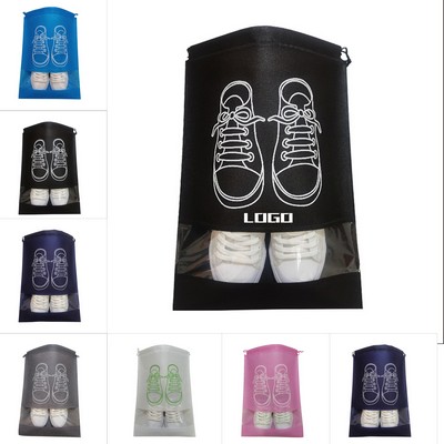 Eco-Friendly Non-Woven Travel Shoe Bag #S