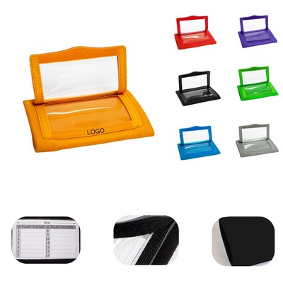 Clear PVC Windows Wristband