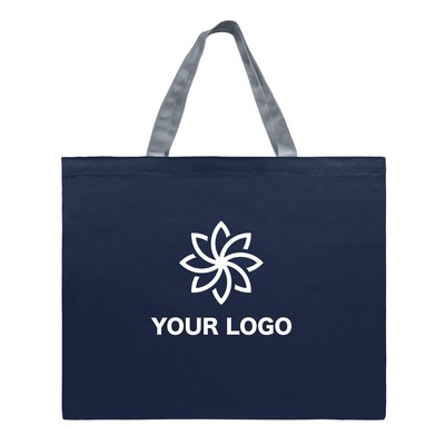 USA Union Made Flat Canvas Tote Bag